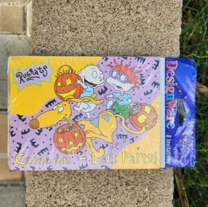 Vintage Rugrats Halloween Party Invitations 8 Count with Envelopes New Sealed
